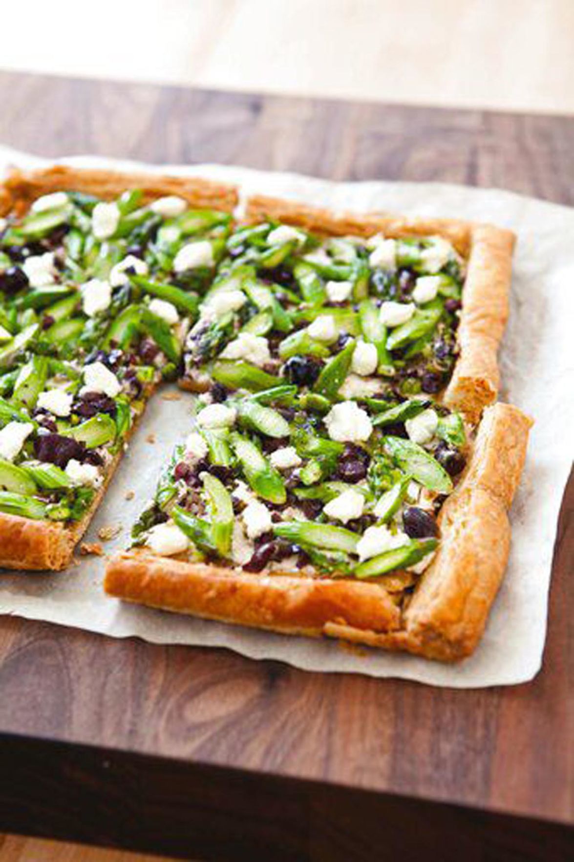 Asparagus tart